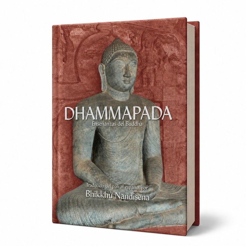 Portada del Dhammapada traducido por Bhikkhu Nandisena